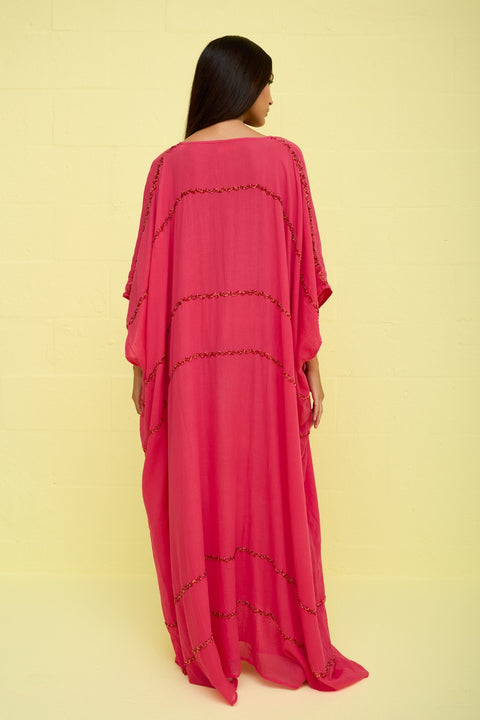 Zigzag Beaded Kaftan