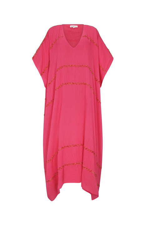 Zigzag Beaded Kaftan