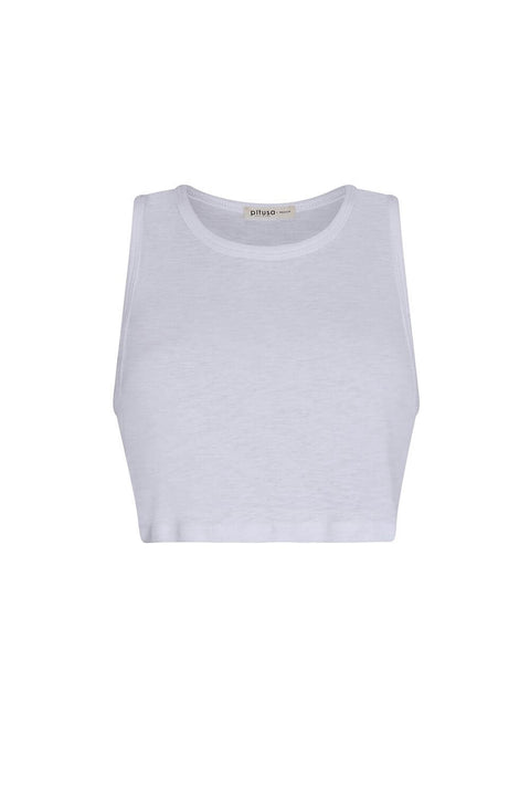 Camiseta sin mangas corta básica