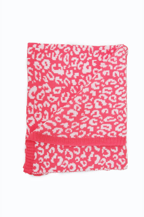 Chunky Cheetah Cotton Blanket