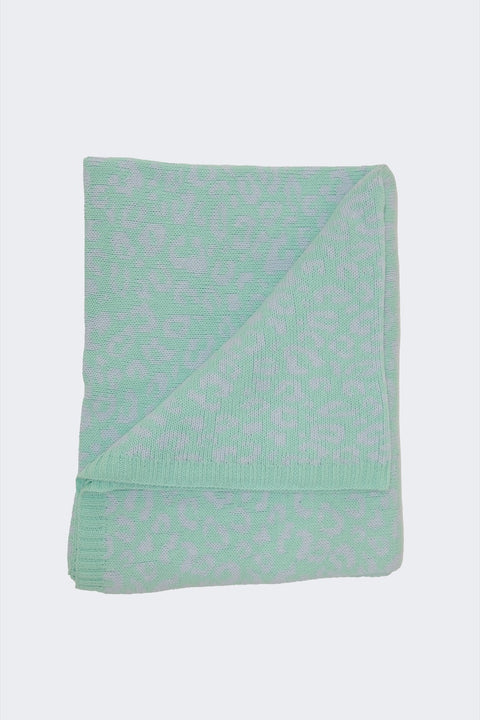 Chunky Cheetah Cotton Blanket