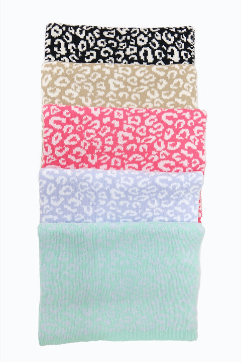 Chunky Cheetah Cotton Blanket