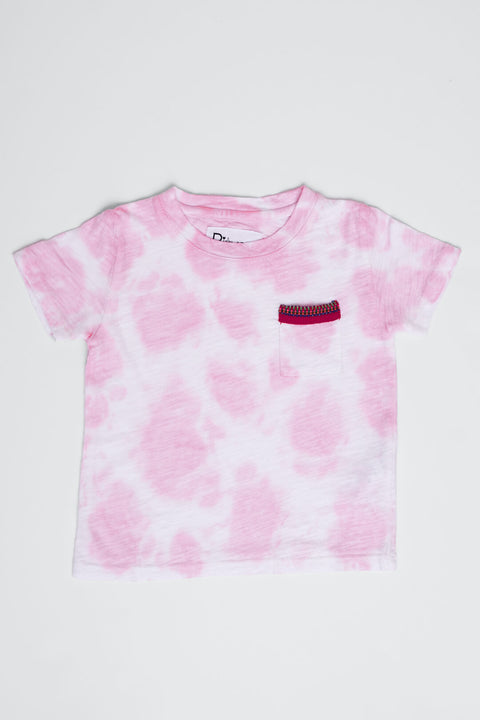 Kids Tie Dye Pocket T-Shirt