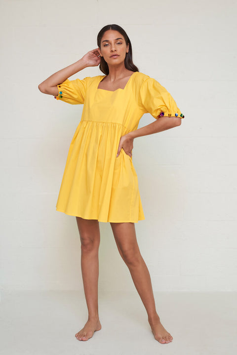 Robe à pompons Havane