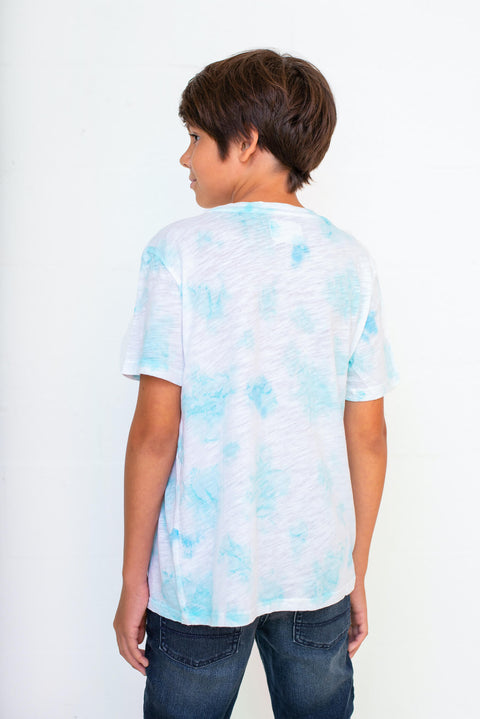 Kids Tie Dye Pocket T-Shirt