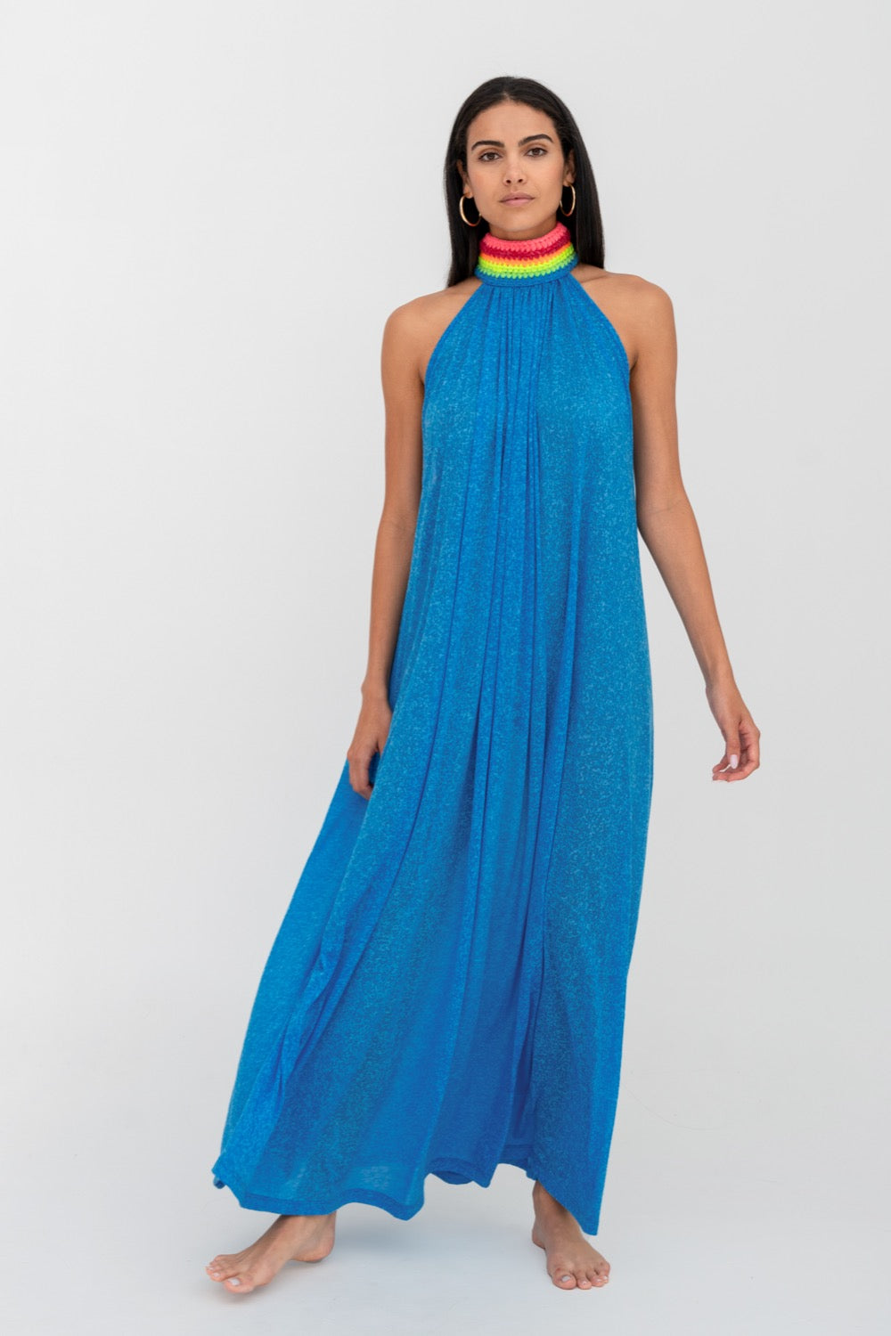 Braided Neck Maxi Braided Neck Maxi