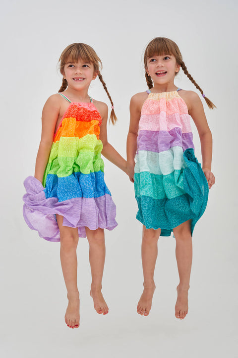 Kids Popsicle Halter Dress