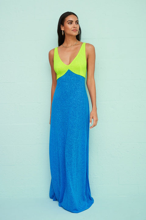 Colorblock Siren Dress