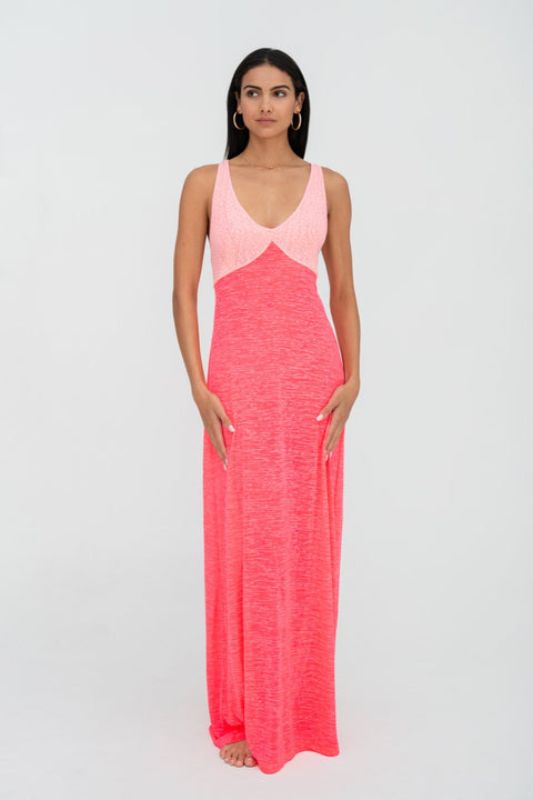 Colorblock Siren Dress