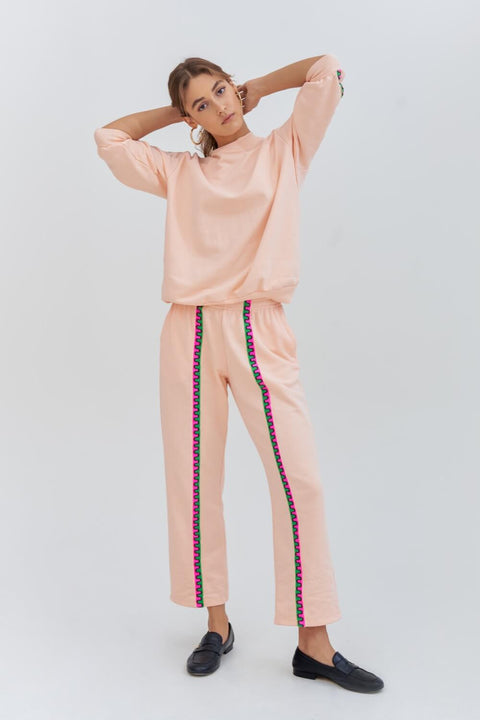 Conjunto de pantalón y jersey de manga corta 