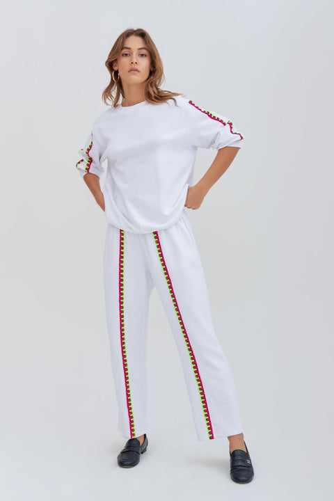 Conjunto de pantalón y jersey de manga corta 