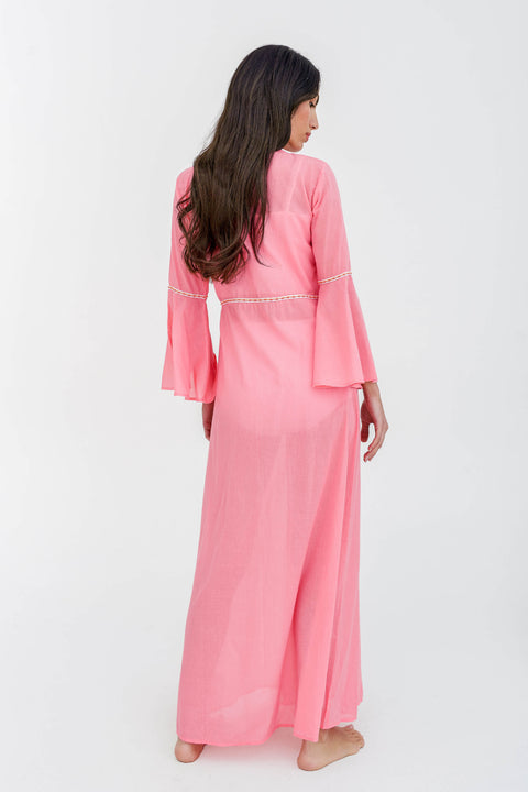 Kimono con cierre de rana