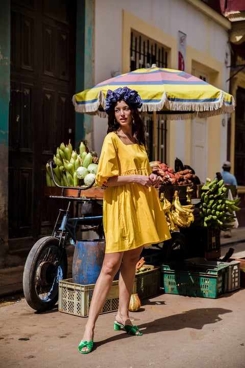 Robe à pompons Havane