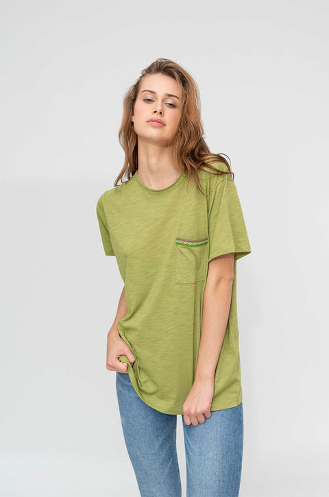Unisex Pima Pocket T-Shirt