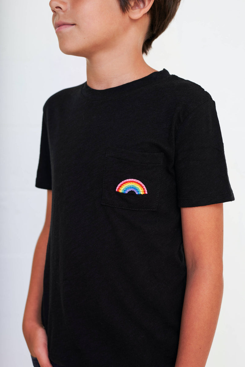 Rainbow - Inspired By Taylor Swift - Sustainably Made Kids crew neck t-shirt
