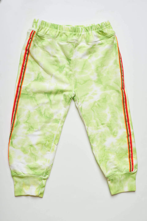 Pantalón deportivo con efecto tie-dye para niños