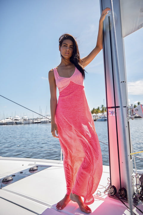 Colorblock Siren Dress