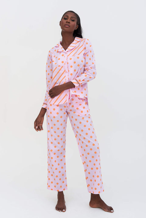 Pattern Play Classic Long Sleeve PJ Top and Pant