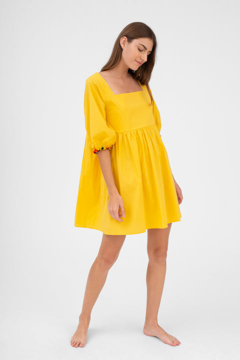 Robe à pompons Havane