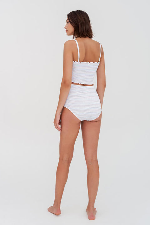 Rainbow Smocking Bikini Bottom