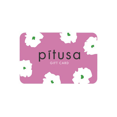 tarjeta de regalo física pītusa