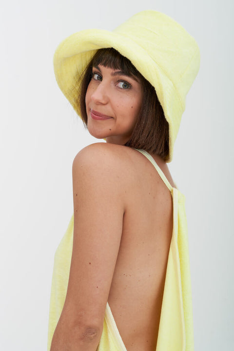 Terry Cloth Bucket Hat