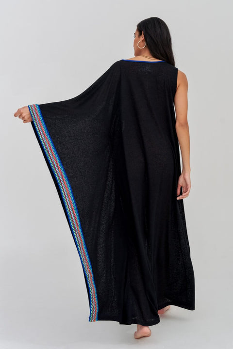 Waterfall Sleeve Dress