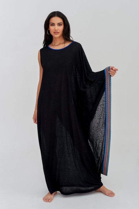 Waterfall Sleeve Dress