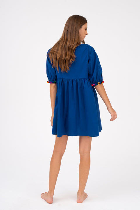 Robe à pompons Havane