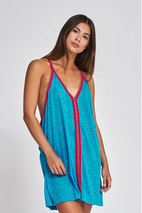 Mini Cheetah Sundress