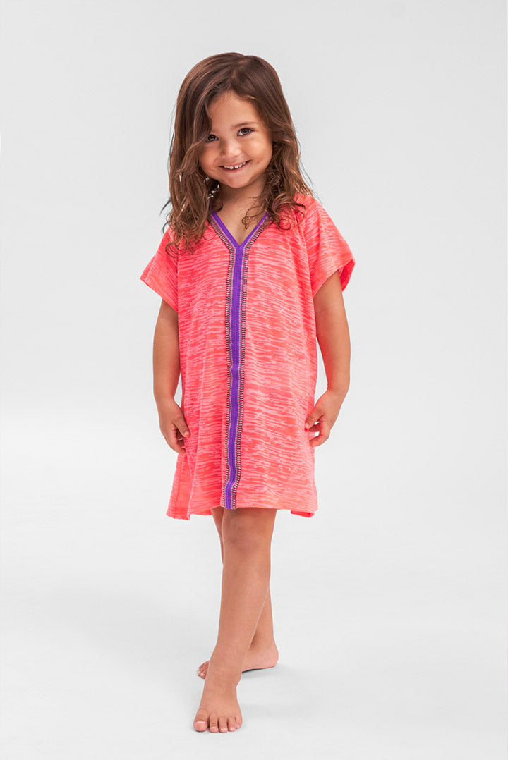 pitusa mini abaya dress Kids Abaya Hot Pink / 6