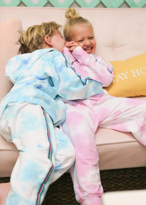 Kids Tie Dye Trackie Pant