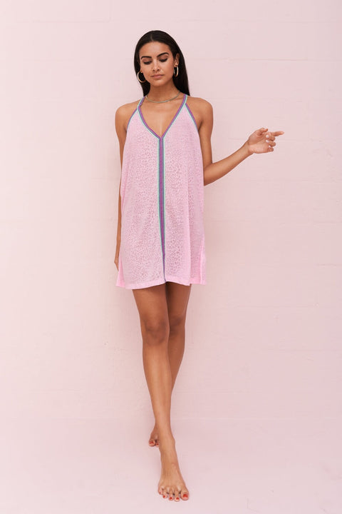 Mini Cheetah Sundress