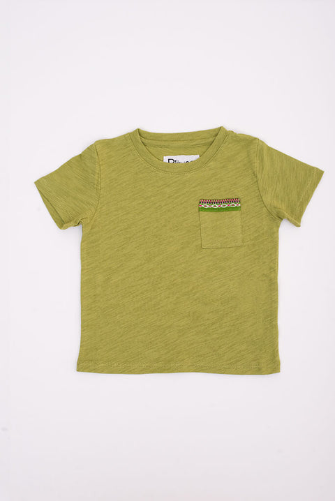 Kids Pima Pocket T-Shirt