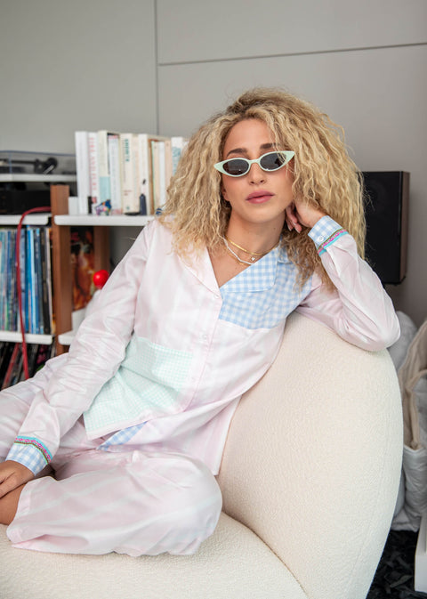 Pattern Play Classic Long Sleeve PJ Top and Pant