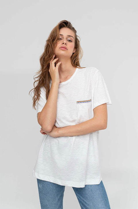 Unisex Pima Pocket T-Shirt